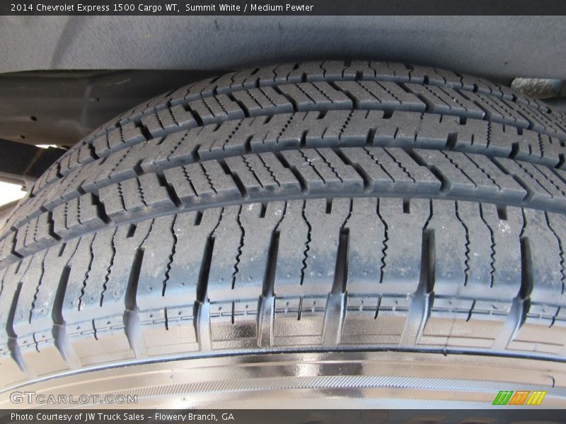 Summit White / Medium Pewter 2014 Chevrolet Express 1500 Cargo WT