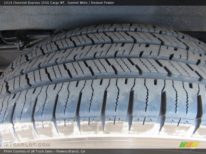 Summit White / Medium Pewter 2014 Chevrolet Express 1500 Cargo WT