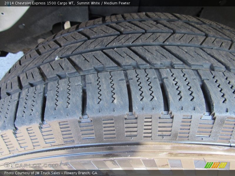 Summit White / Medium Pewter 2014 Chevrolet Express 1500 Cargo WT