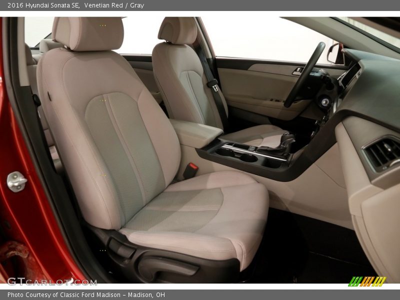 Venetian Red / Gray 2016 Hyundai Sonata SE