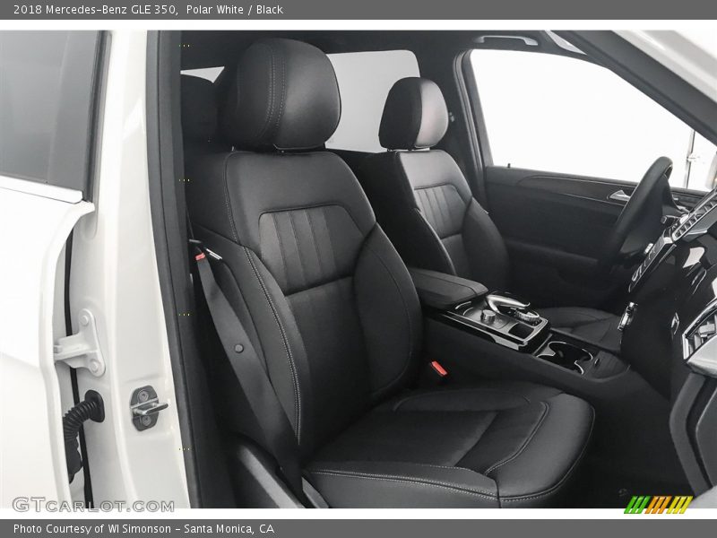 Polar White / Black 2018 Mercedes-Benz GLE 350