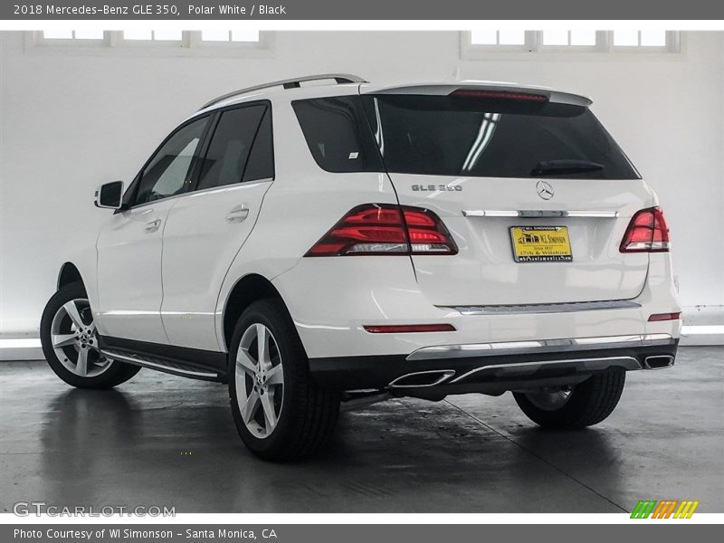 Polar White / Black 2018 Mercedes-Benz GLE 350