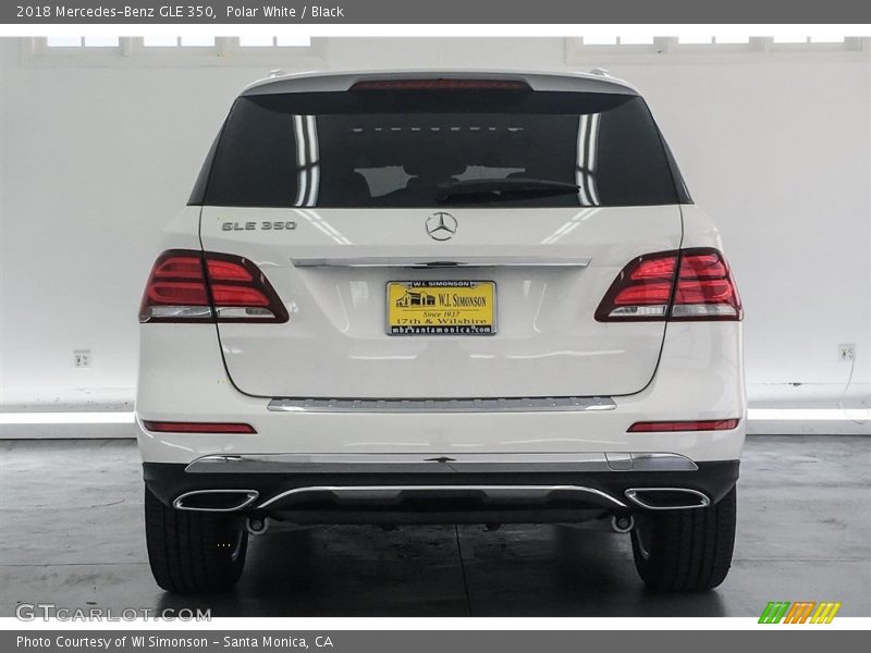 Polar White / Black 2018 Mercedes-Benz GLE 350