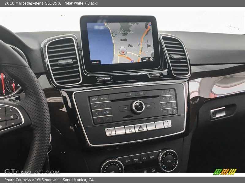 Polar White / Black 2018 Mercedes-Benz GLE 350