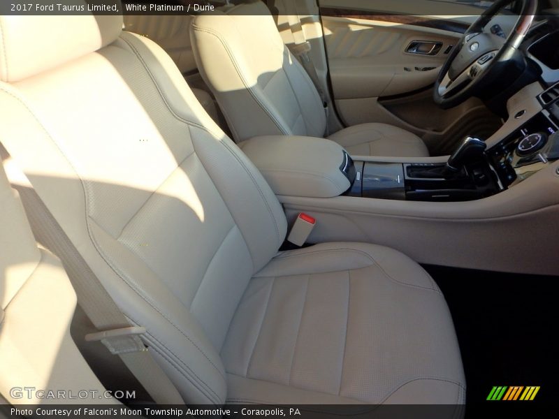 White Platinum / Dune 2017 Ford Taurus Limited