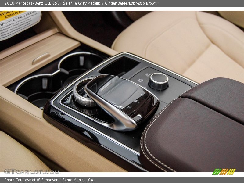 Selenite Grey Metallic / Ginger Beige/Espresso Brown 2018 Mercedes-Benz GLE 350