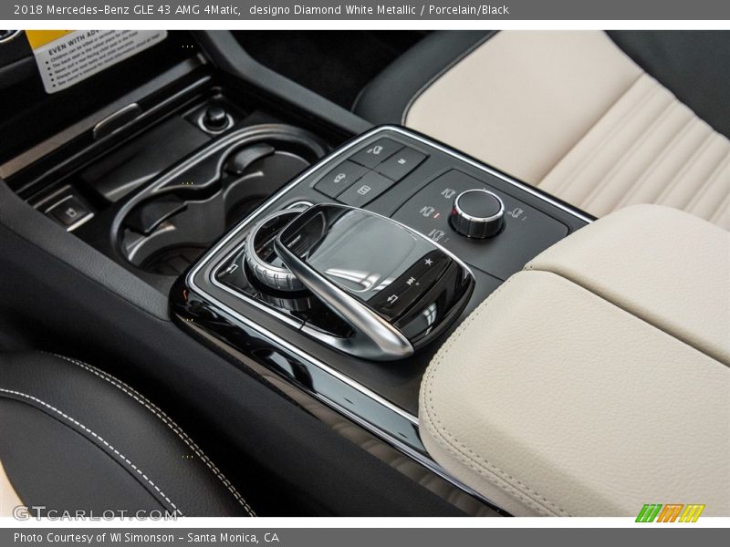 designo Diamond White Metallic / Porcelain/Black 2018 Mercedes-Benz GLE 43 AMG 4Matic