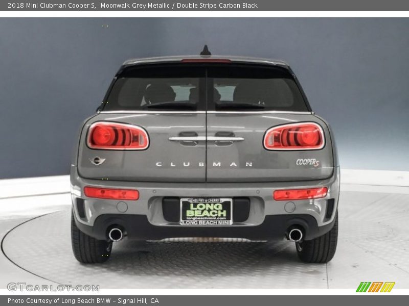 Moonwalk Grey Metallic / Double Stripe Carbon Black 2018 Mini Clubman Cooper S