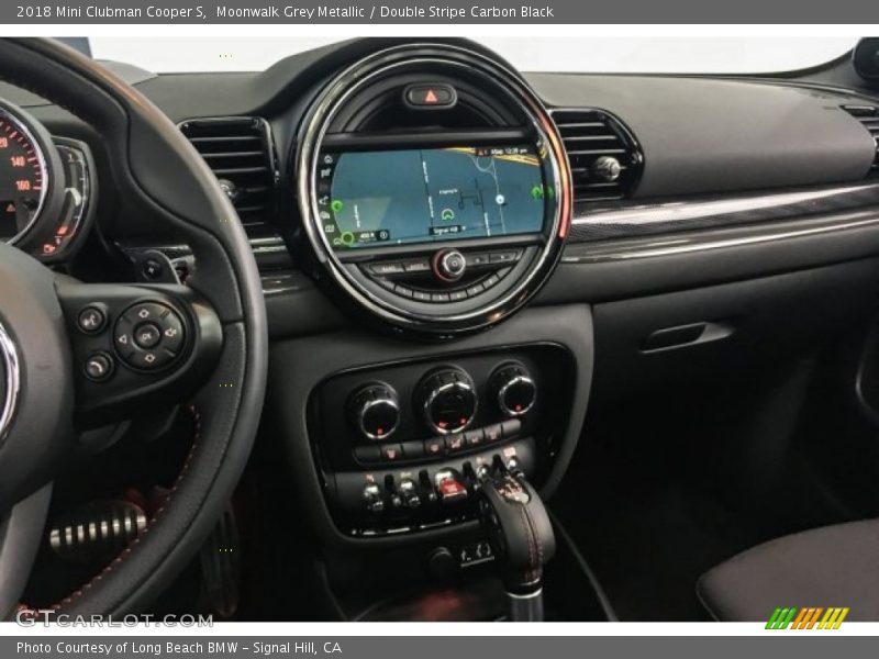 Moonwalk Grey Metallic / Double Stripe Carbon Black 2018 Mini Clubman Cooper S