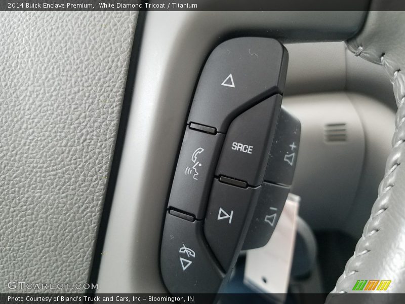 White Diamond Tricoat / Titanium 2014 Buick Enclave Premium