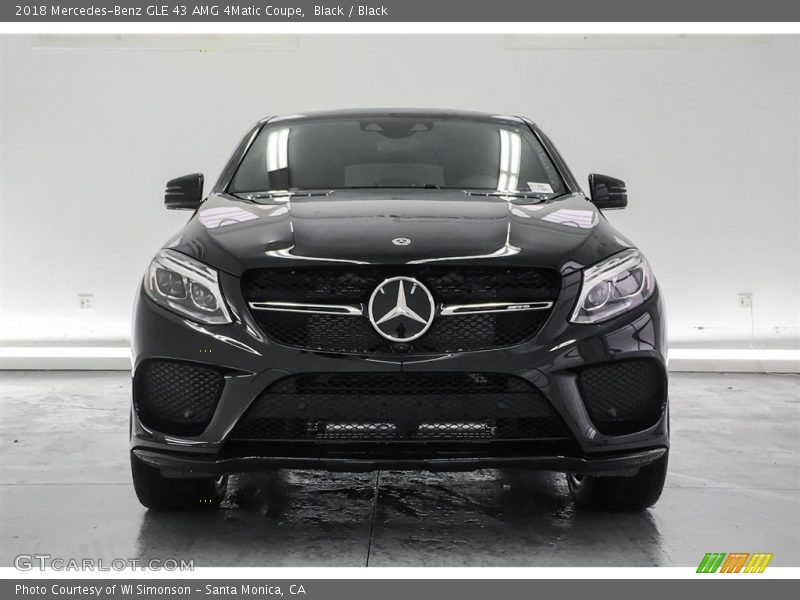 Black / Black 2018 Mercedes-Benz GLE 43 AMG 4Matic Coupe