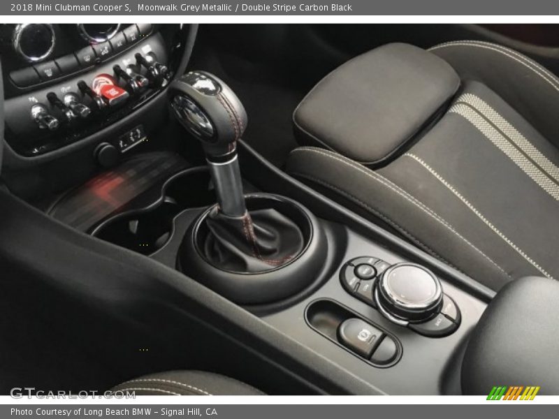 Moonwalk Grey Metallic / Double Stripe Carbon Black 2018 Mini Clubman Cooper S