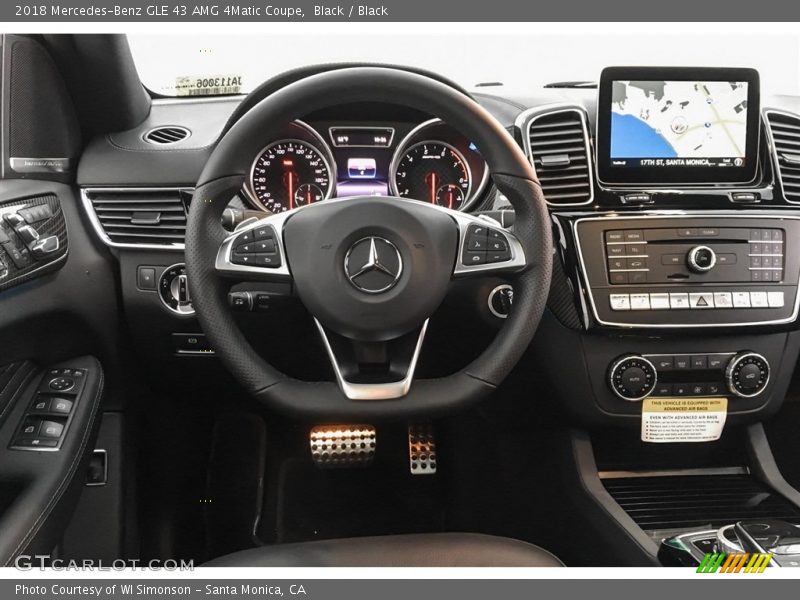 Black / Black 2018 Mercedes-Benz GLE 43 AMG 4Matic Coupe