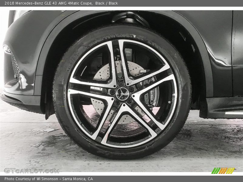Black / Black 2018 Mercedes-Benz GLE 43 AMG 4Matic Coupe