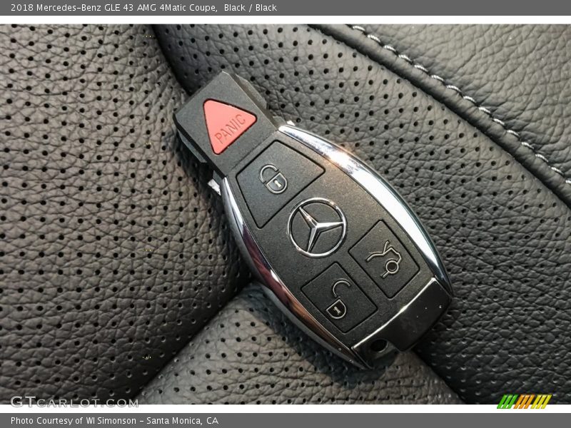 Black / Black 2018 Mercedes-Benz GLE 43 AMG 4Matic Coupe
