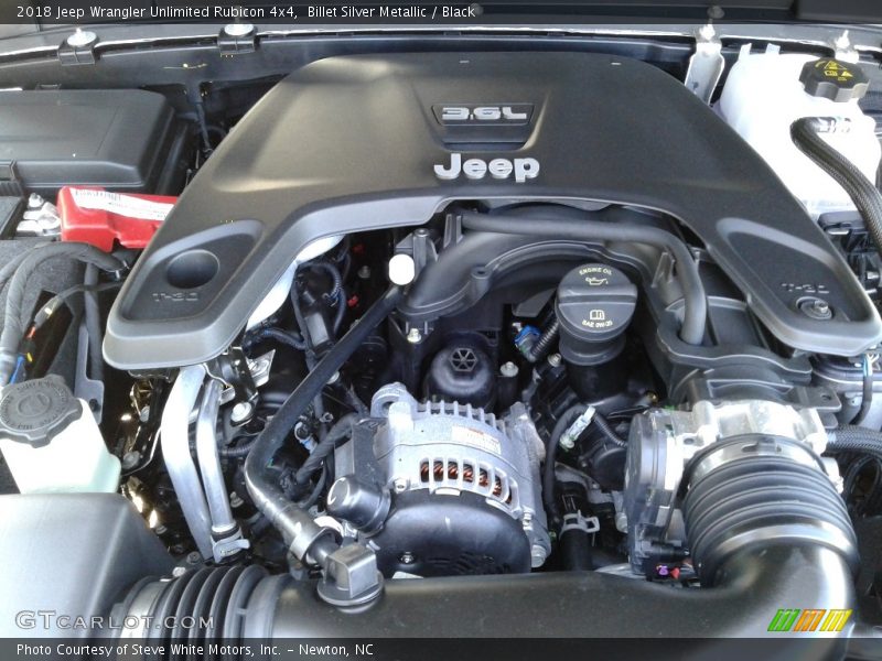  2018 Wrangler Unlimited Rubicon 4x4 Engine - 3.6 Liter DOHC 24-Valve VVT V6