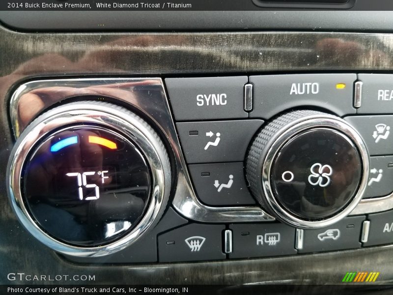 White Diamond Tricoat / Titanium 2014 Buick Enclave Premium