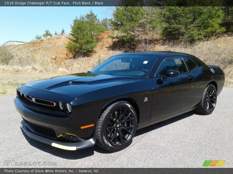 Pitch Black / Black 2018 Dodge Challenger R/T Scat Pack