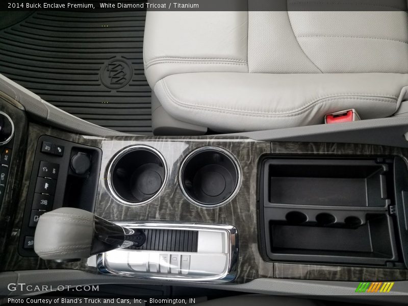 White Diamond Tricoat / Titanium 2014 Buick Enclave Premium