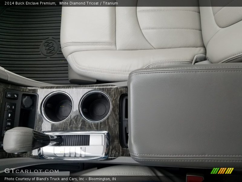 White Diamond Tricoat / Titanium 2014 Buick Enclave Premium