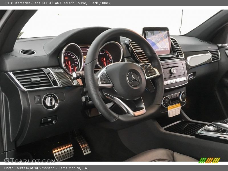 Black / Black 2018 Mercedes-Benz GLE 43 AMG 4Matic Coupe