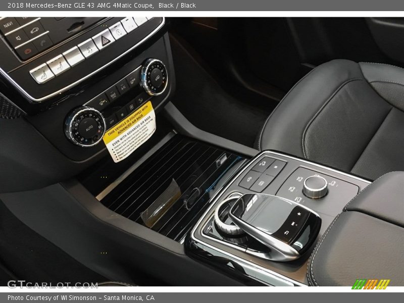 Black / Black 2018 Mercedes-Benz GLE 43 AMG 4Matic Coupe