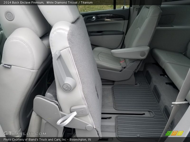 White Diamond Tricoat / Titanium 2014 Buick Enclave Premium