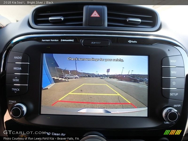 Bright Silver / Black 2018 Kia Soul !