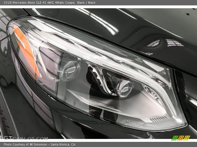 Black / Black 2018 Mercedes-Benz GLE 43 AMG 4Matic Coupe