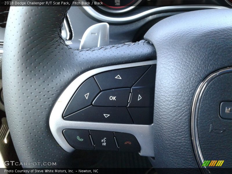 Pitch Black / Black 2018 Dodge Challenger R/T Scat Pack