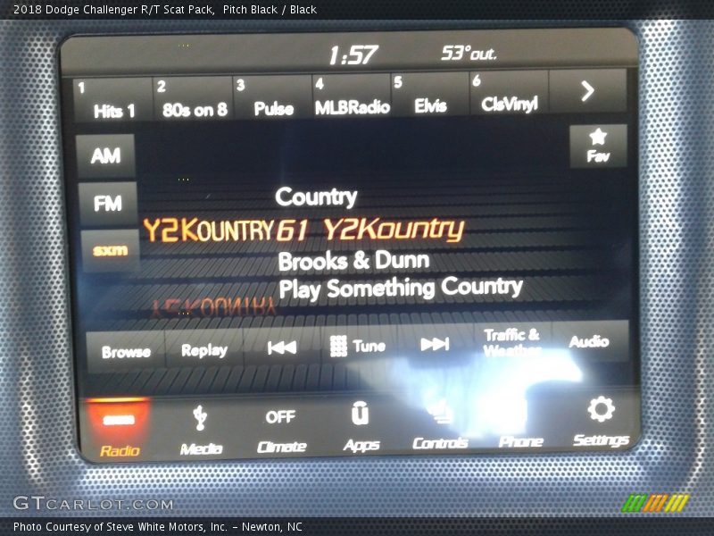 Pitch Black / Black 2018 Dodge Challenger R/T Scat Pack