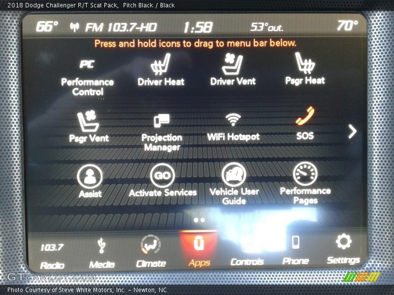 Pitch Black / Black 2018 Dodge Challenger R/T Scat Pack