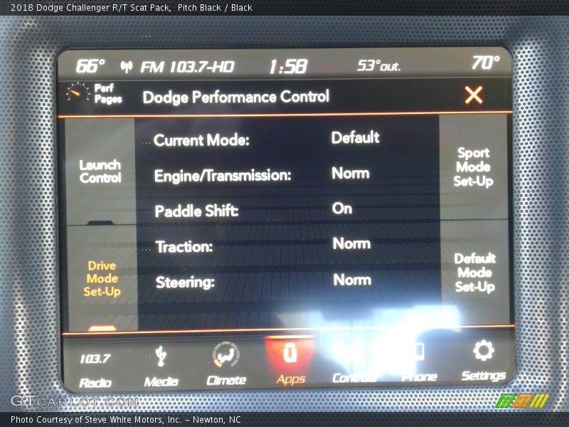 Pitch Black / Black 2018 Dodge Challenger R/T Scat Pack