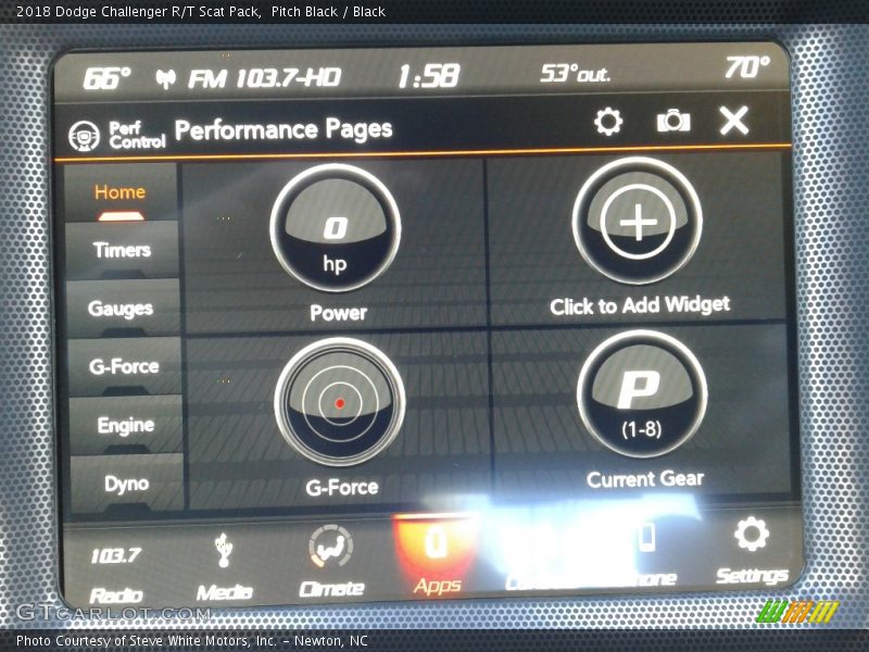 Pitch Black / Black 2018 Dodge Challenger R/T Scat Pack