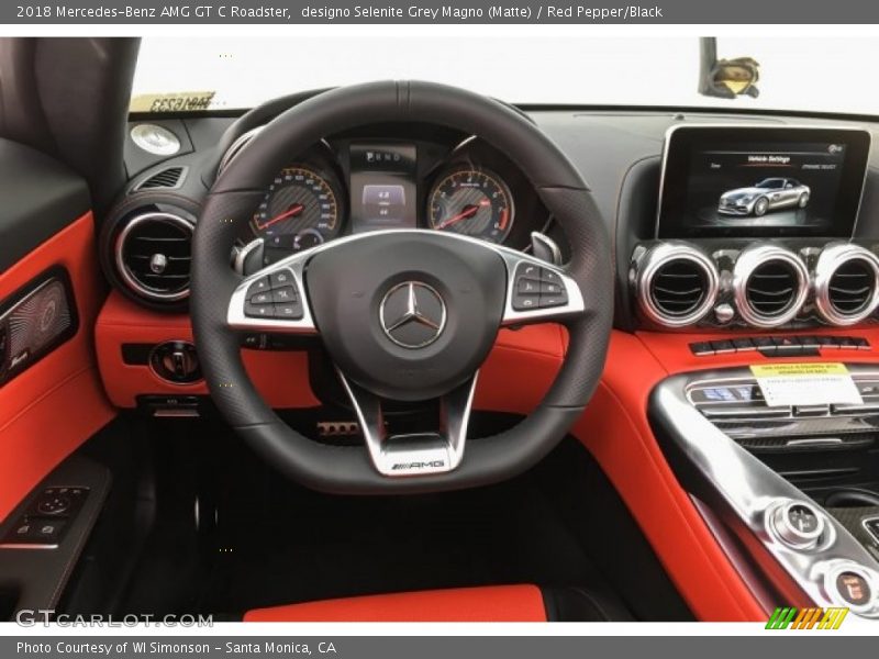  2018 AMG GT C Roadster Steering Wheel