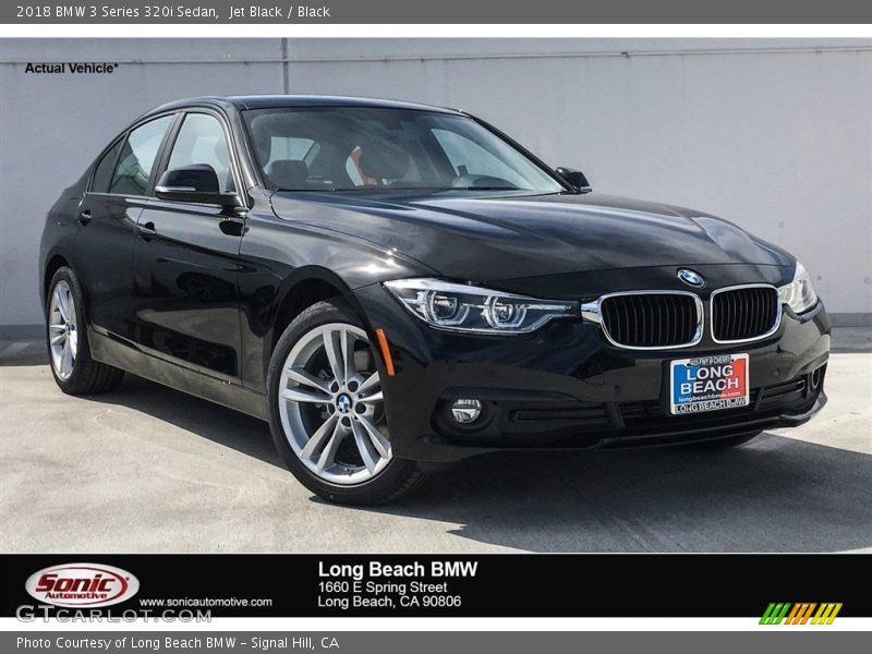 Jet Black / Black 2018 BMW 3 Series 320i Sedan