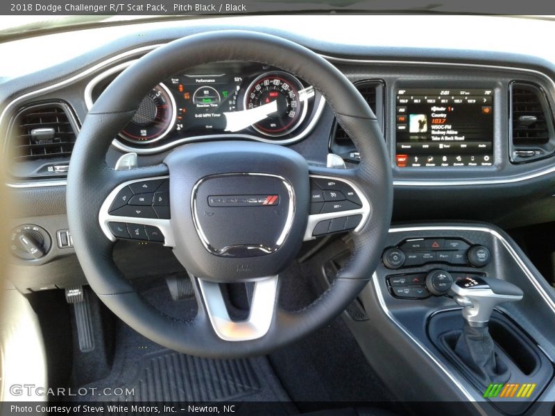 Pitch Black / Black 2018 Dodge Challenger R/T Scat Pack