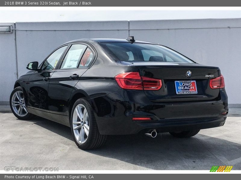 Jet Black / Black 2018 BMW 3 Series 320i Sedan