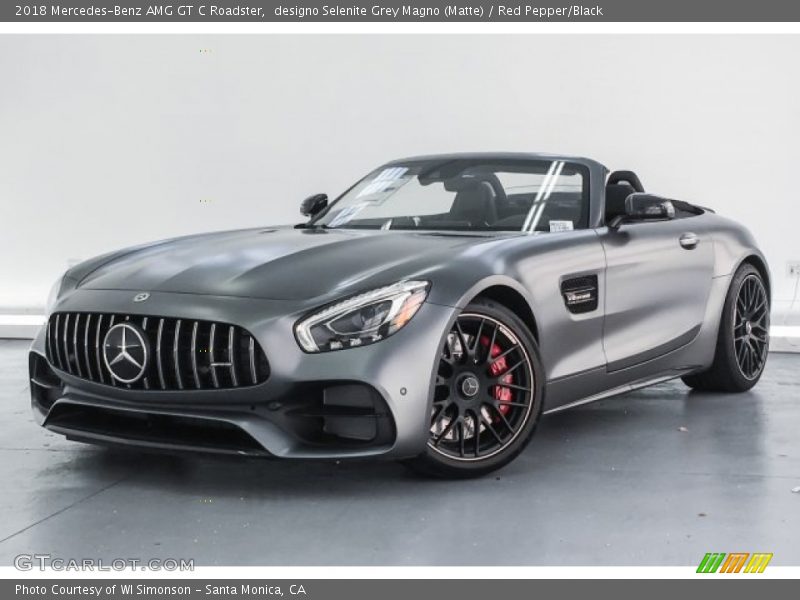  2018 AMG GT C Roadster designo Selenite Grey Magno (Matte)