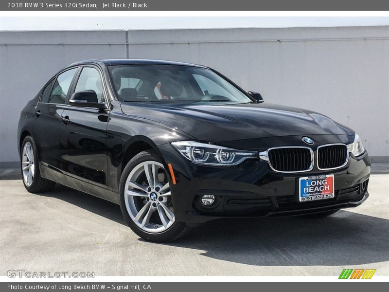 Jet Black / Black 2018 BMW 3 Series 320i Sedan