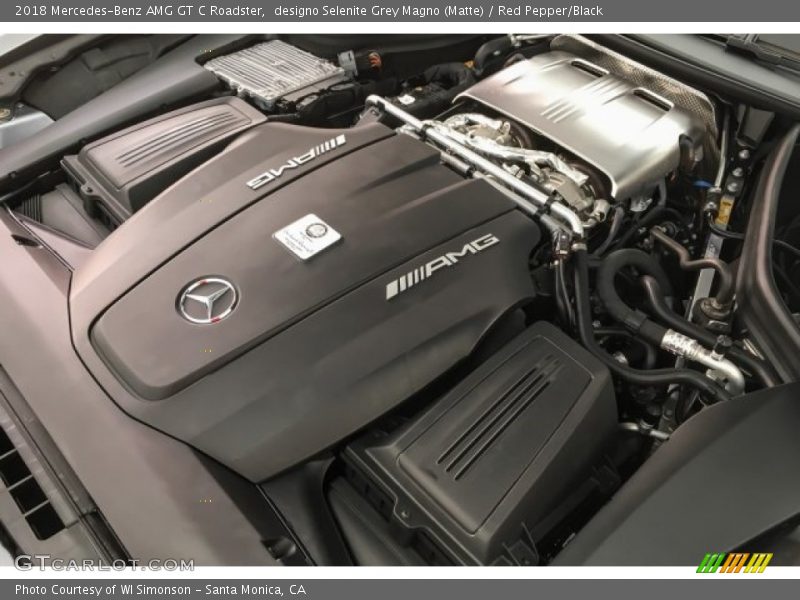  2018 AMG GT C Roadster Engine - 4.0 Liter AMG Twin-Turbocharged DOHC 32-Valve VVT V8