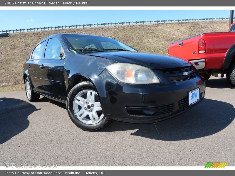 Black / Neutral 2006 Chevrolet Cobalt LT Sedan