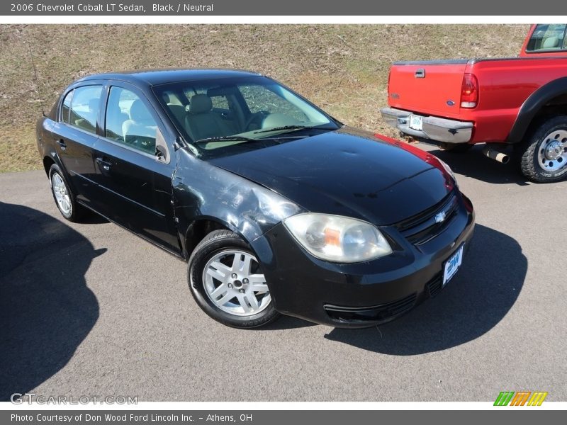 Black / Neutral 2006 Chevrolet Cobalt LT Sedan