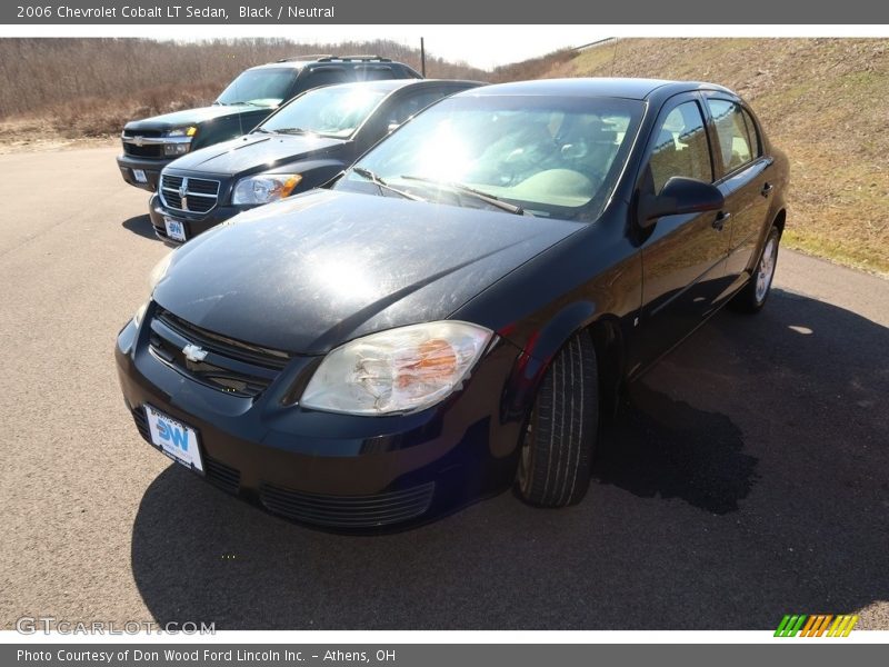 Black / Neutral 2006 Chevrolet Cobalt LT Sedan