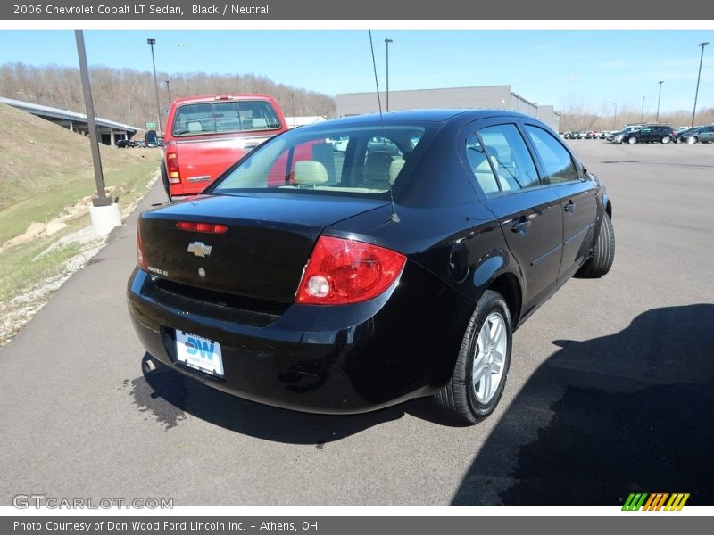Black / Neutral 2006 Chevrolet Cobalt LT Sedan
