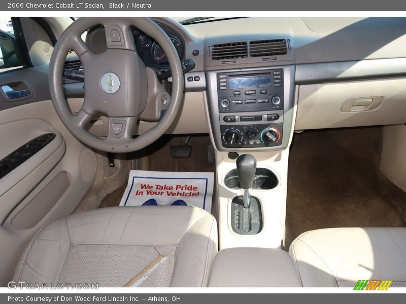 Black / Neutral 2006 Chevrolet Cobalt LT Sedan