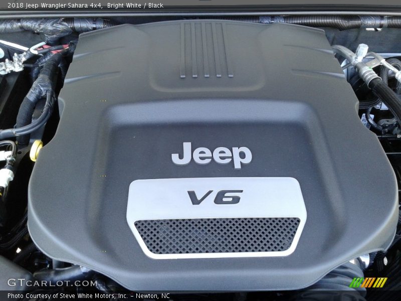Bright White / Black 2018 Jeep Wrangler Sahara 4x4