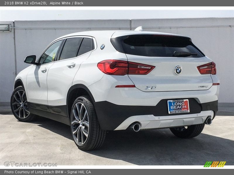 Alpine White / Black 2018 BMW X2 xDrive28i