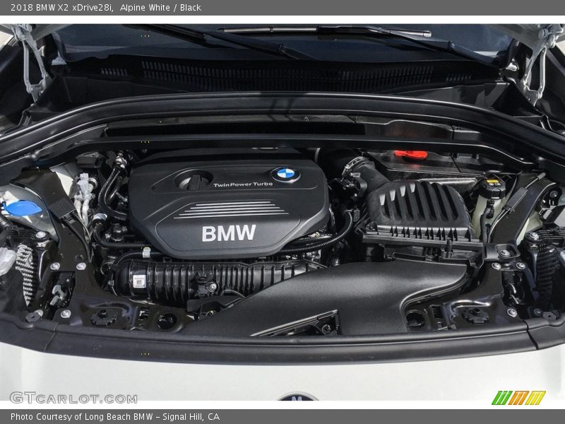 Alpine White / Black 2018 BMW X2 xDrive28i