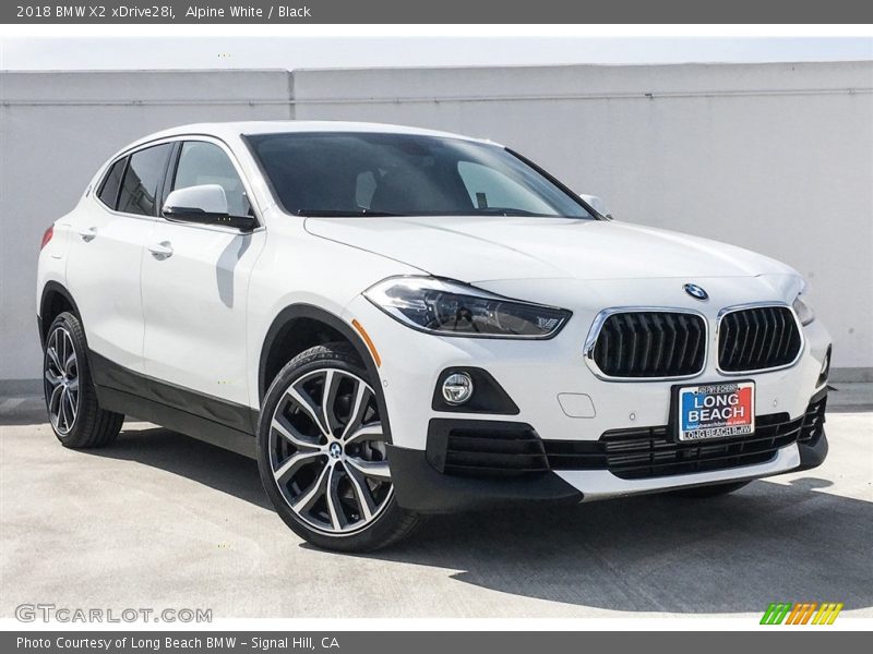 Alpine White / Black 2018 BMW X2 xDrive28i